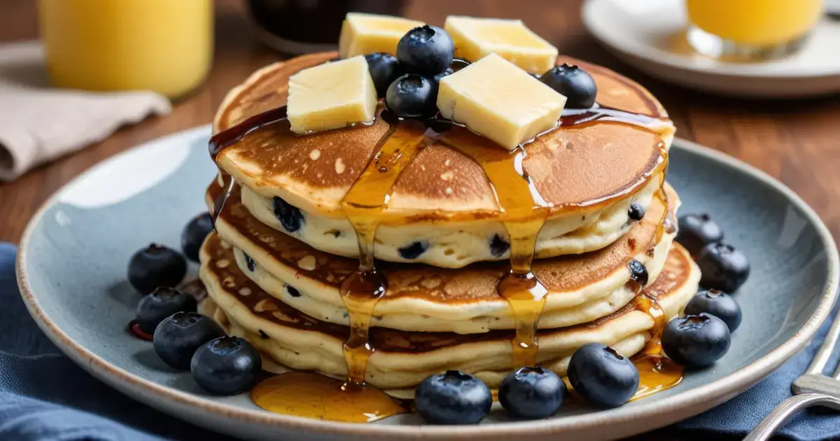 Blueberry Buttermilk Pancakes