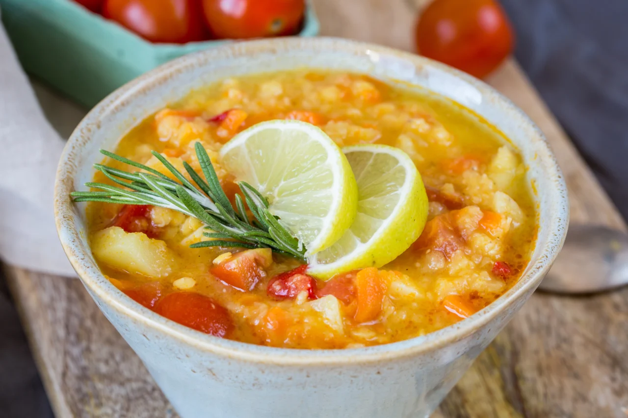 Best carrot and Lentil Soup